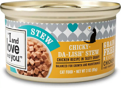 I and LOVE and YOU, Cat Food Variety, 3 Ounce, 12 Pack15
