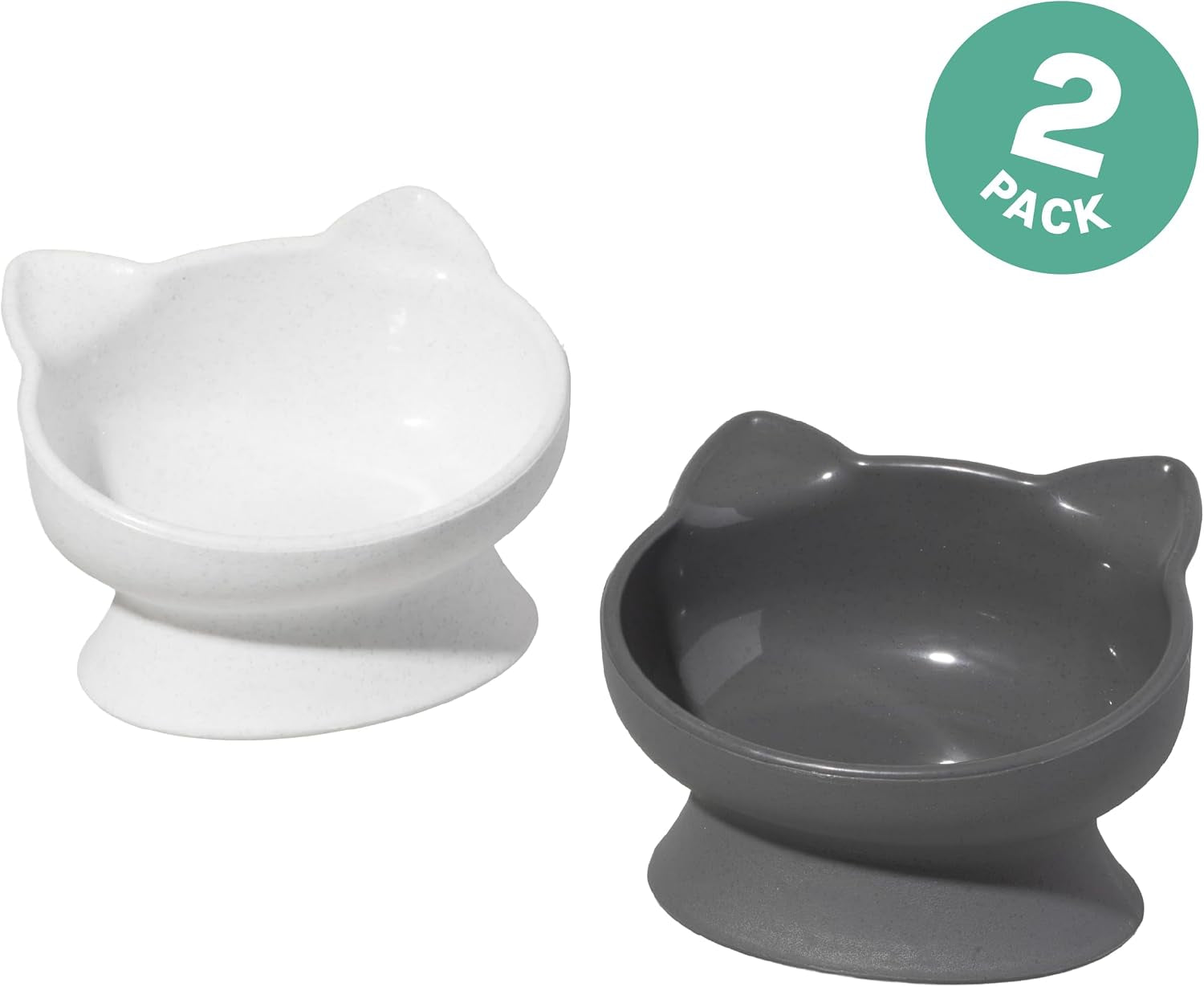 kitty-city-elevated-cat-bowls-set-of-2-whisker-friendly-raised-cat-food-water-dishes-modern-pedestal-design-dishwasher-safe-6-5-oz-each-white-gray
