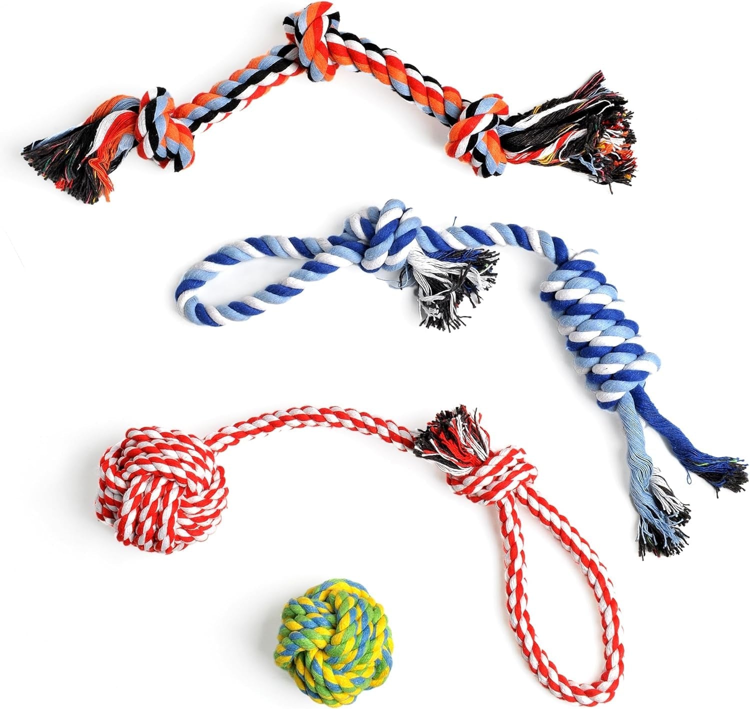 twoear-dog-rope-toy-4-pack-puppy-teething-toys-for-small-breed-indestructible-dog-chew-toys-for-aggressive-chewers-cotton-tug-of-war-dog-toys-for-boredom-teeth-clean