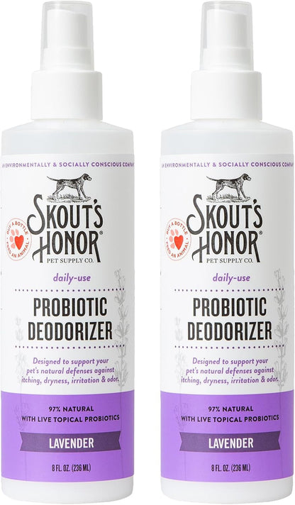 SKOUT'S HONOR Probiotic Dog Deodorizing Spray - Sunkissed Coconut, 8 Oz | Hydrating Daily-Use Formula with Avocado Oil and Omega-3S, Microbiome-Friendly, Paraben and Sulfate-Free16