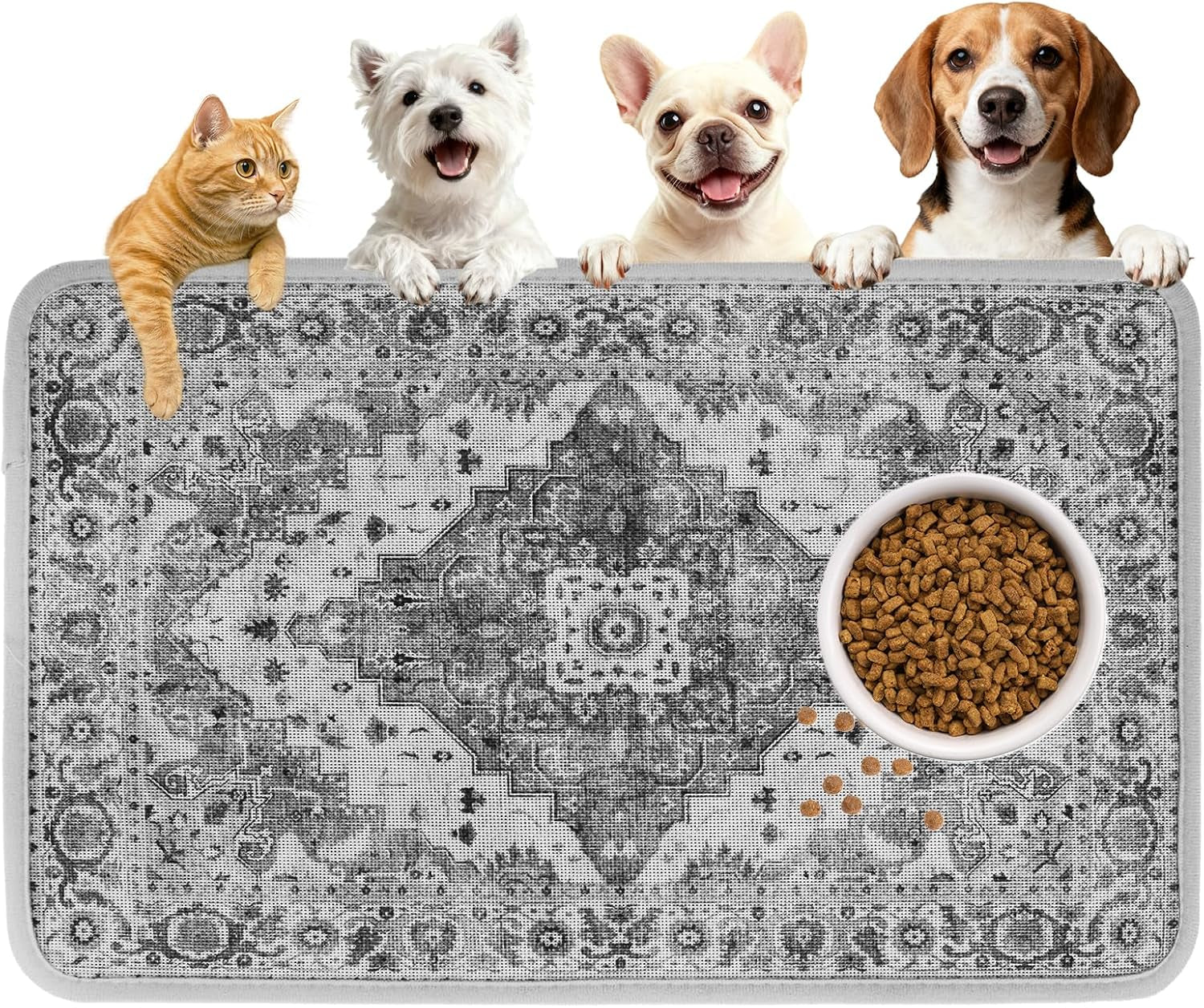pupteck-dog-food-mat-absorbent-pet-feeding-bowl-mat-non-slip-dog-mat-for-food-and-water-quick-dry-no-stains-cat-placemats-pet-supplies-for-messy-drinkers-grey-12x20