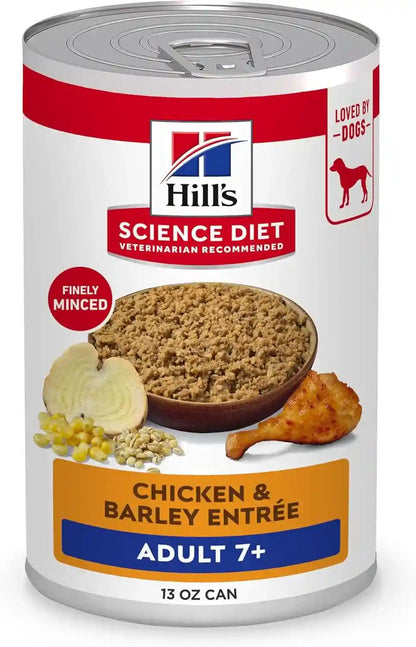 Hill'S Science Diet Adult 7+ Wet Dog Food | #1 Veterinarian Recommended, Beef & Vegetables, 12.8 Oz. Cans, 12-Pack15