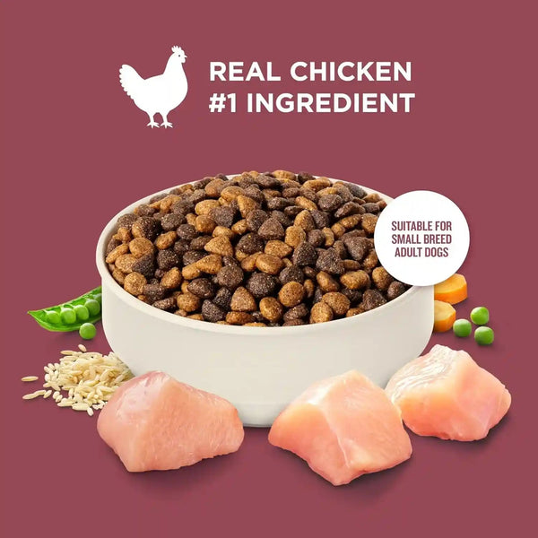 Nutrish Small Breed Dry Dog Food with Chicken, 5 Lb. Bag (Rachael Ray) | Suitable for Small Adult Dogs, Veterinarian Reviewed Formula, Made with No Artificial Flavors4