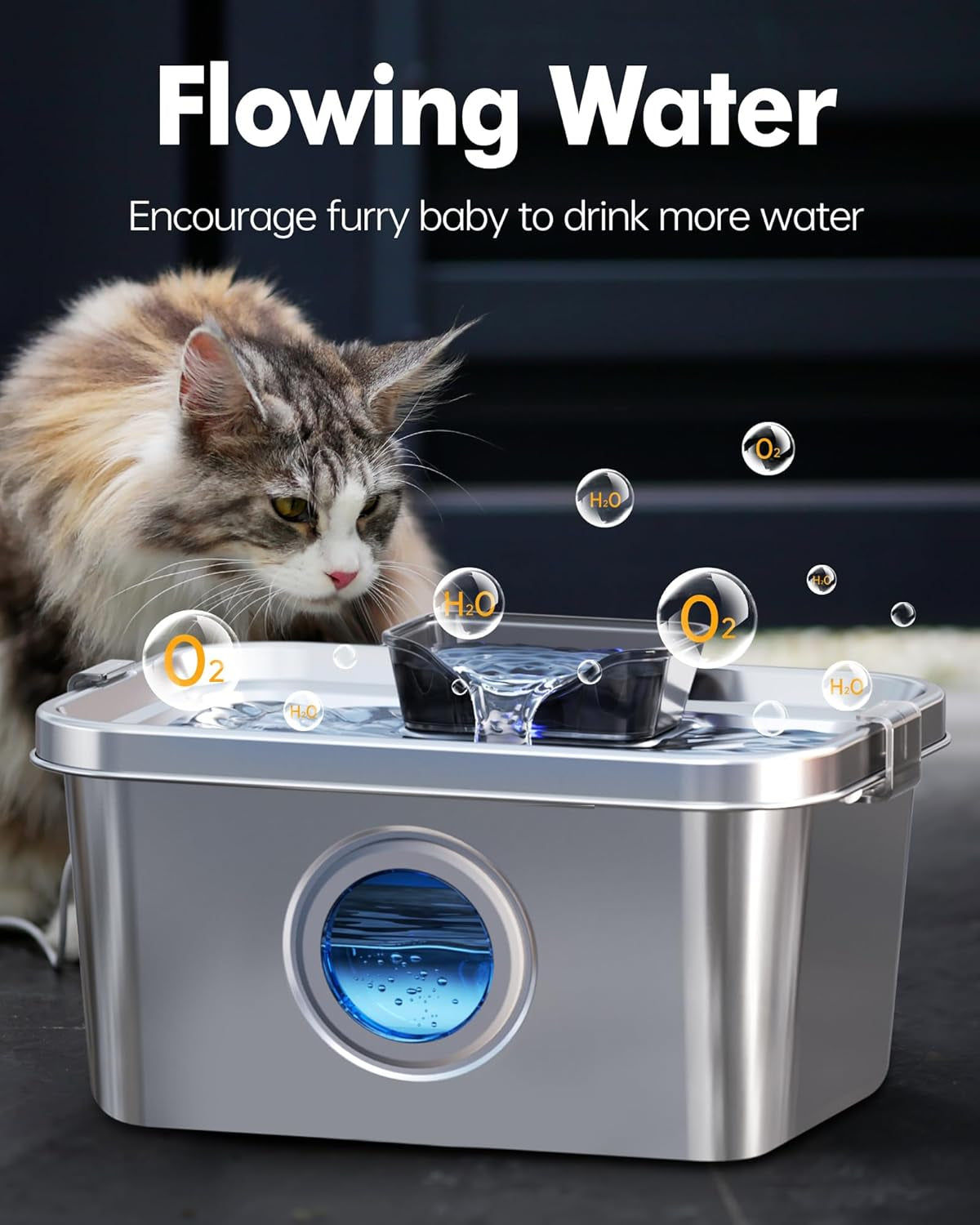 dog-water-fountain-2-gal-stainless-steel-dog-water-fountain-for-large-dogs-multi-cats-pet-water-fountain-with-big-window-super-quiet-pump-indoor-automatic-dog-water-bowl-dispenser-fountain-filters