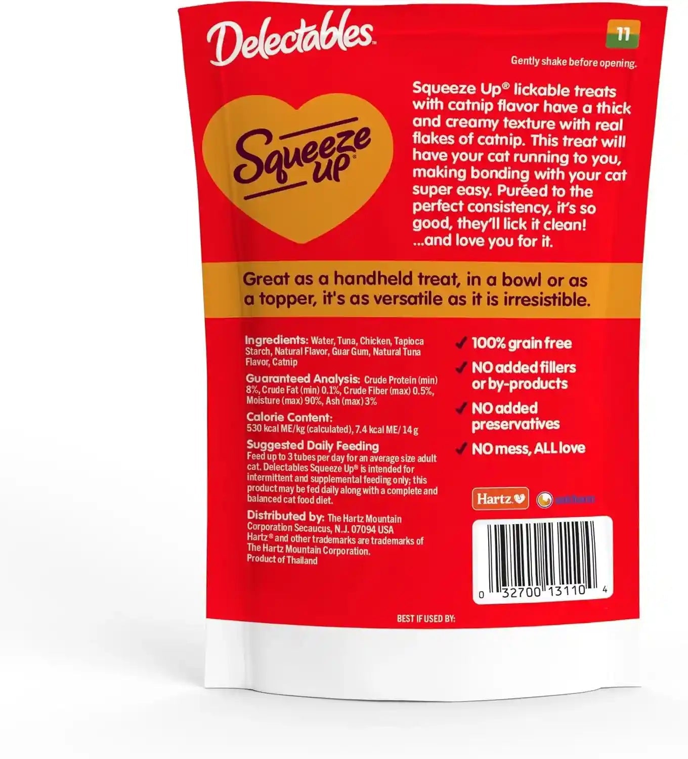 delectables-squeeze-up-creamy-squeezable-puree-lickable-wet-cat-treats-grain-free-no-added-fillers-no-by-products-no-added-preservatives-0-5-ounces-tube-chicken-with-catnip-32-tubes-total
