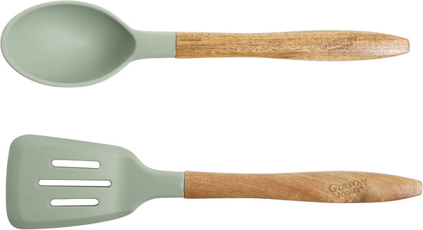 Plaza Café Forged Aluminum Healthy Pfa-Free Ceramic Pots and Pans Cookware Set, 7-Piece Set, Mint Green3