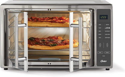 Oster Air Fryer Oven 10-In-1 Countertop Toaster Oven with XL Capacity & French Doors, Stainless Steel1