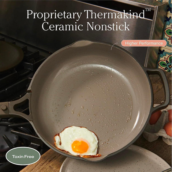 Our Place Mini Cookware Duo, 6-Piece Ceramic Nonstick Cookware Set | Ceramic Cookware Set with Mini Always Pan & Mini Perfect Pot; Pfas-Free, Induction & Oven Safe to 450°F, Non-Toxic Cookware5