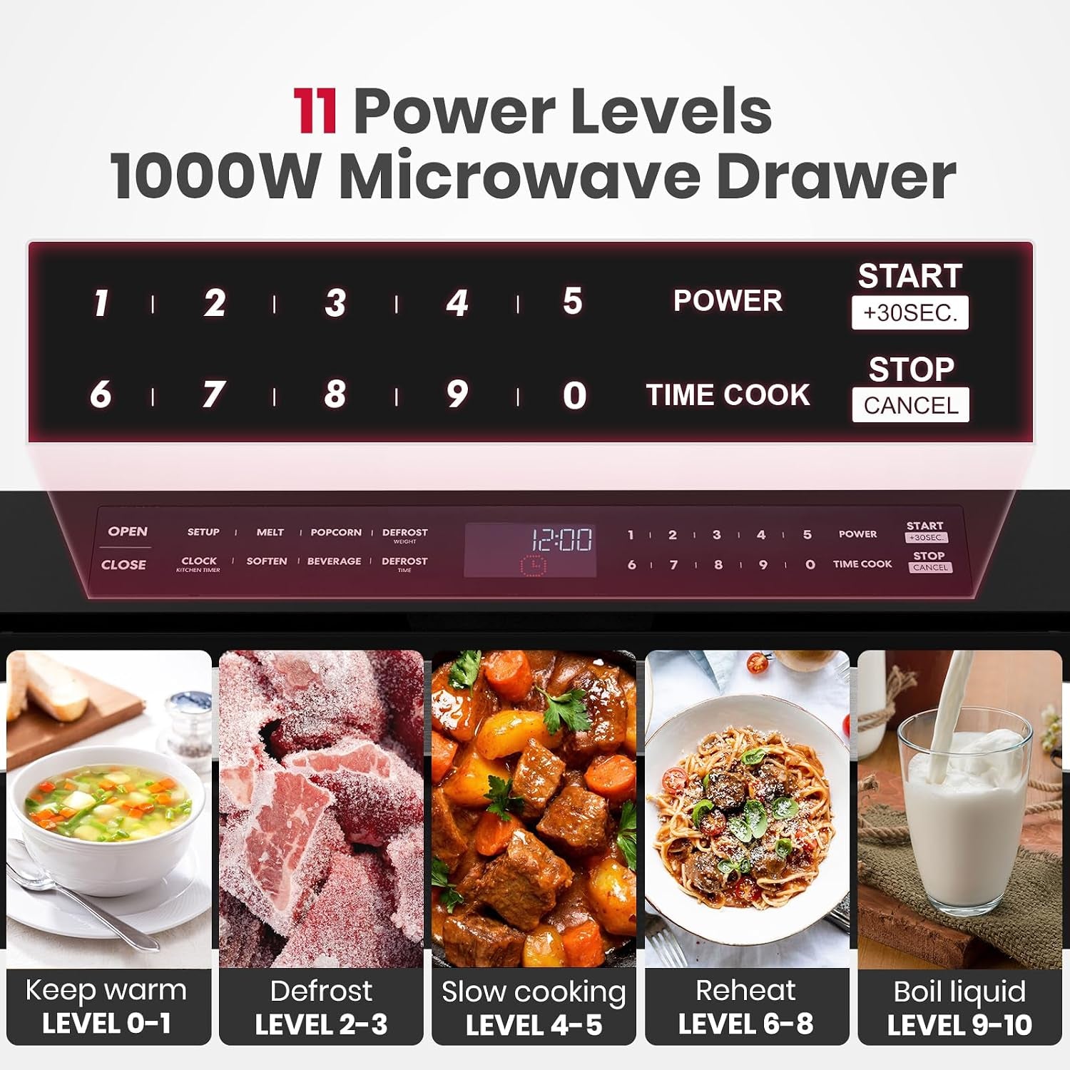 microwave-drawer-24-inch-1-2-cu-ft-1000w-one-touch-auto-open-built-in-installation-11-power-levels-auto-menus-quiet-operation-child-safety-easy-clean-interior-stainless-steel