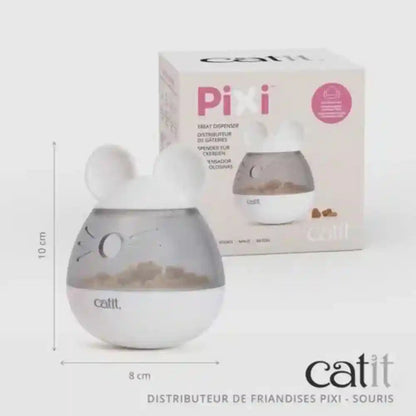 Catit PIXI Treat Dispenser, Interactive Treat Dispensing Cat Toy, Mouse7