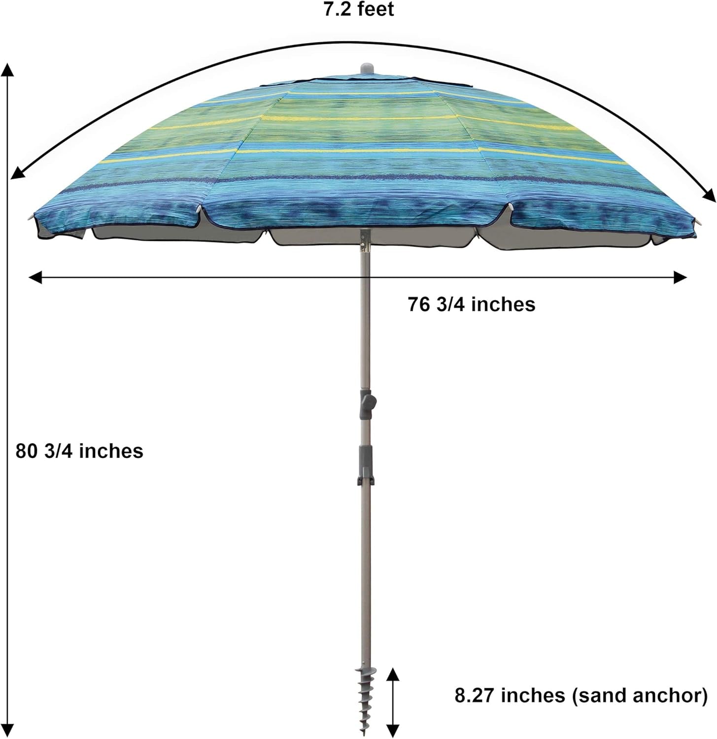 7-2-beach-umbrella-with-sand-anchor-outdoor-portable-beach-umbrella-for-sand-with-tilt-pole-carry-bag-air-vent