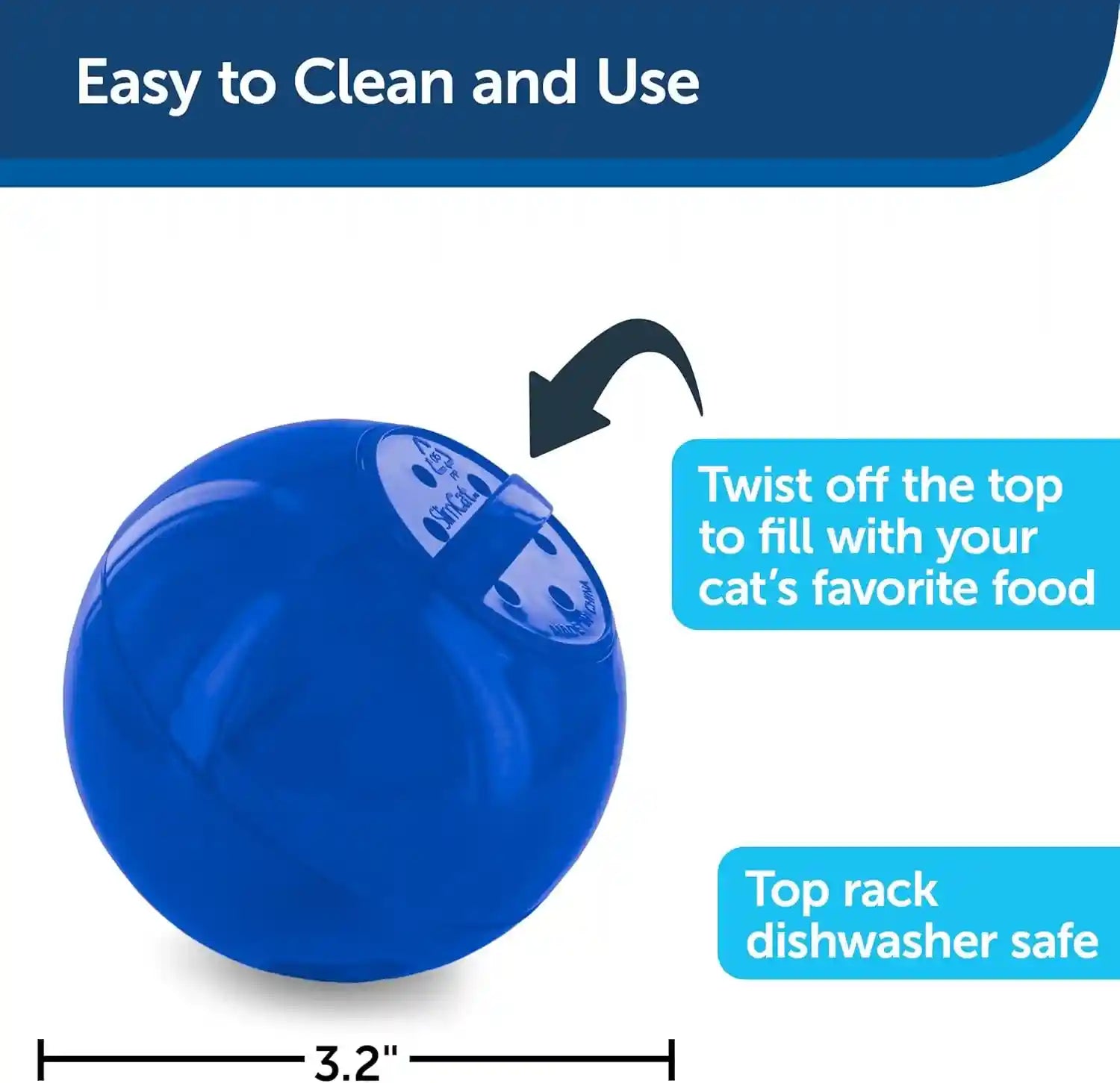 petsafe-slimcat-feeder-ball-cat-toy-blue-interactive-puzzle-game-for-your-cat-adjustable-openings-control-portion-feed-speed-slows-fast-eaters-improve-digestion