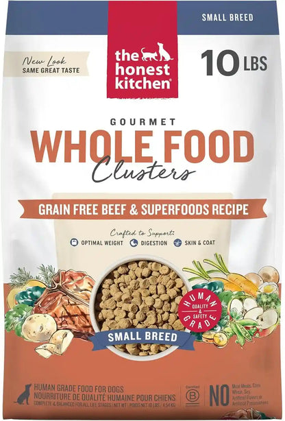 The Honest Kitchen Whole Food Clusters Small Breed Grain Free Chicken Dry Dog Food, 4 Lb Bag11