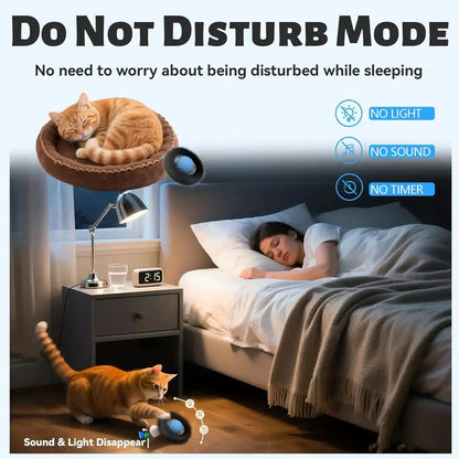 ORSDA Cat Toys, Interactive Fast Rolling Ball in Pouch, Hide and Seek for Indoor Cats, Motion Chirping Activated Moving Ball, 7 Holes Mat Mouse Catching Game5