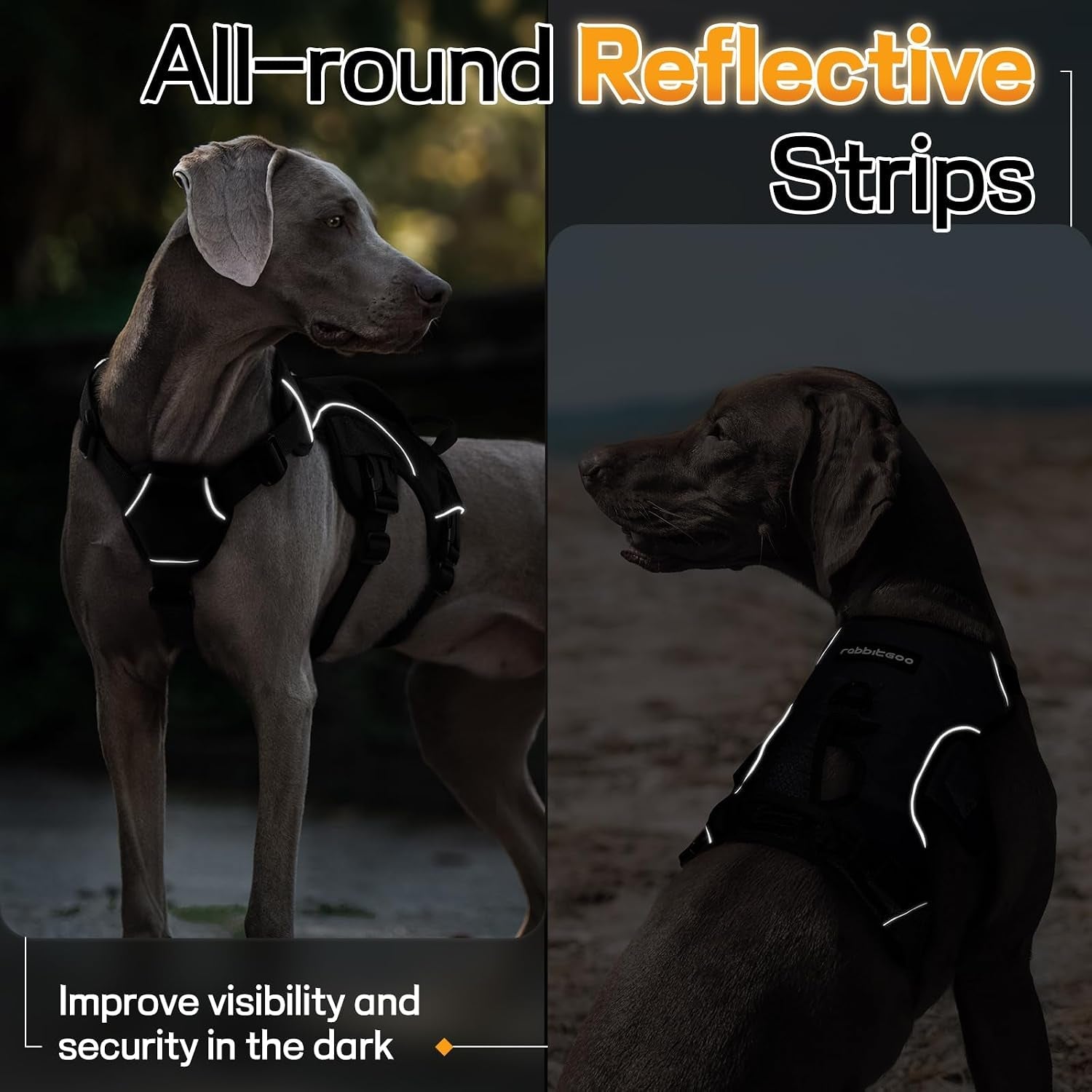 rabbitgoo-escape-proof-dog-harness-for-large-no-pull-with-lift-handle-no-escape-full-soft-padded-reflective-adjustable-vest-leash-clip-for-walking-hiking-training-black-large