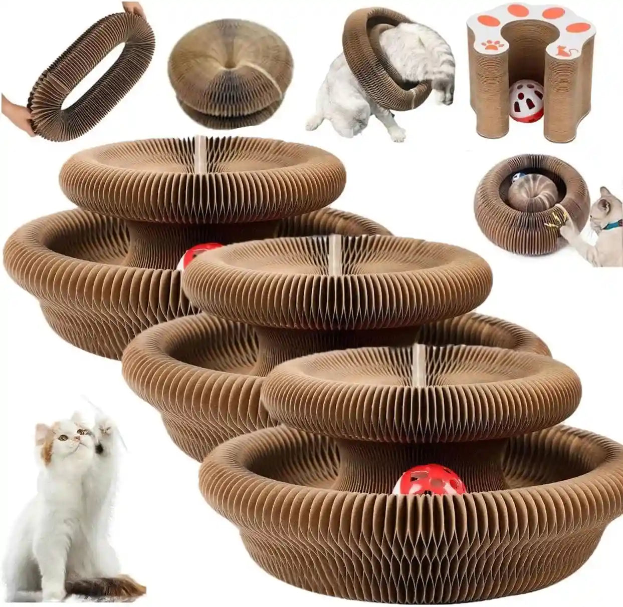 kitty-curls-cat-toy-magic-organ-cat-toy-cat-scratcher-for-grinding-claw-cardboard-cat-toys-interactive-scratch-pad-with-toy-bell-ball-furniture-protection-entertainment-toy-for-kittens-and-adult-cats