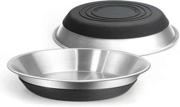 2 Packs Premium Stainless Steel Dog Bowls - Non-Slip, 2.5 Cups Capacity, Durable and Safe for Your Beloved Pet1