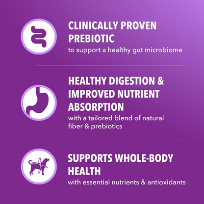 IAMS Advanced Health Healthy Digestion Dry Dog Food, Chicken, 13.5 Lb | Real Farm-Raised Chicken #1 Ingredient, 0% Fillers, Natural Fiber & Prebiotics, Supports Digestive Health5