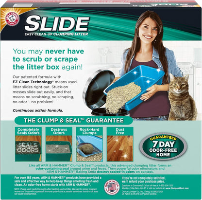 Arm & Hammer Slide Easy Clean-Up Litter, Non-Stop Odor Control, 19Lb2