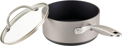 Achieve Hard Anodized Nonstick Cookware Pots and Pans Set, 9 Piece - Silver11