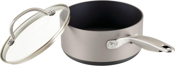Achieve Hard Anodized Nonstick Cookware Pots and Pans Set, 9 Piece - Silver11