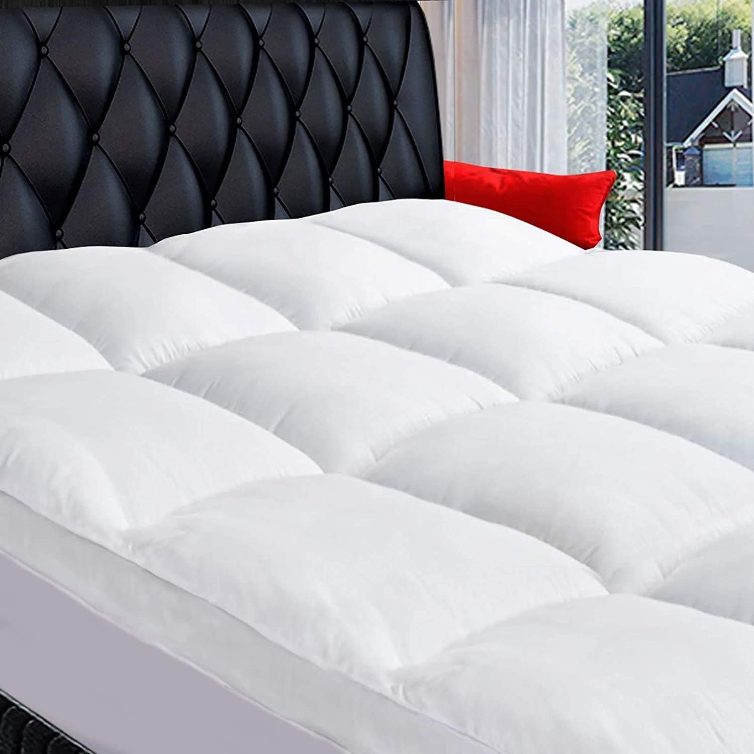 queen-mattress-topper-cotton-extra-thick-pillow-top-mattress-pad-100-cotton-top-bed-topper-protector-cooling-mattress-cover-for-back-pain-soft-breathable-for-hot-sleeper-white
