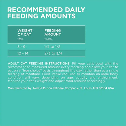 Purina ONE Sensitive Stomach, Sensitive Skin, Natural Dry Cat Food, +Plus Sensitive Skin and Stomach Formula - 7 Lb. Bag6