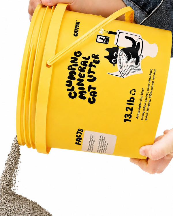 99% Dust Free Clumping Cat Litter, Natural Attapulgite Clay, Unscented Odor Control, Lightweight, Low Tracking, for Housebreaking Multi Cat Kitty, Kittens & Robot Litter Machines 13.2 Lb3