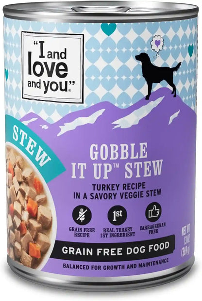 I and Love and You Wet Dog Food - Baad Mooon on the Rise Variety Pack - Beef + Lamb, Grain Free, Filler Free 13Oz Can, 6Pk13