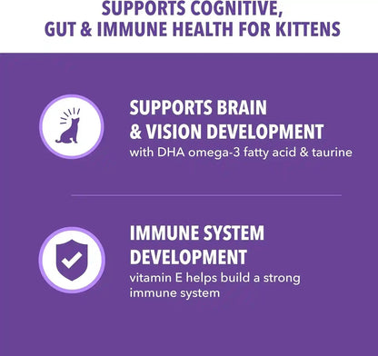 IAMS Proactive Health Healthy Kitten Dry Cat Food, Chicken, 3.5 Lb | Veterinarian-Recommended, Real Chicken #1 Ingredient, Omega-3 DHA & Taurine, Supports Digestion, Skin Health, Immune System3