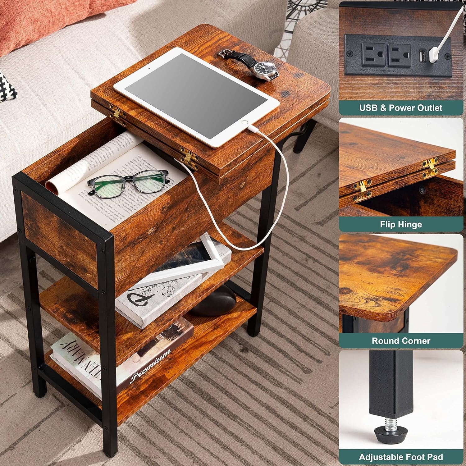 end-table-with-charging-station-flip-top-side-table-with-usb-ports-and-outlets-sofa-couch-table-bedside-table-for-living-room-bedroom-narrow-nightstand-with-storage-shelves-for-small-space