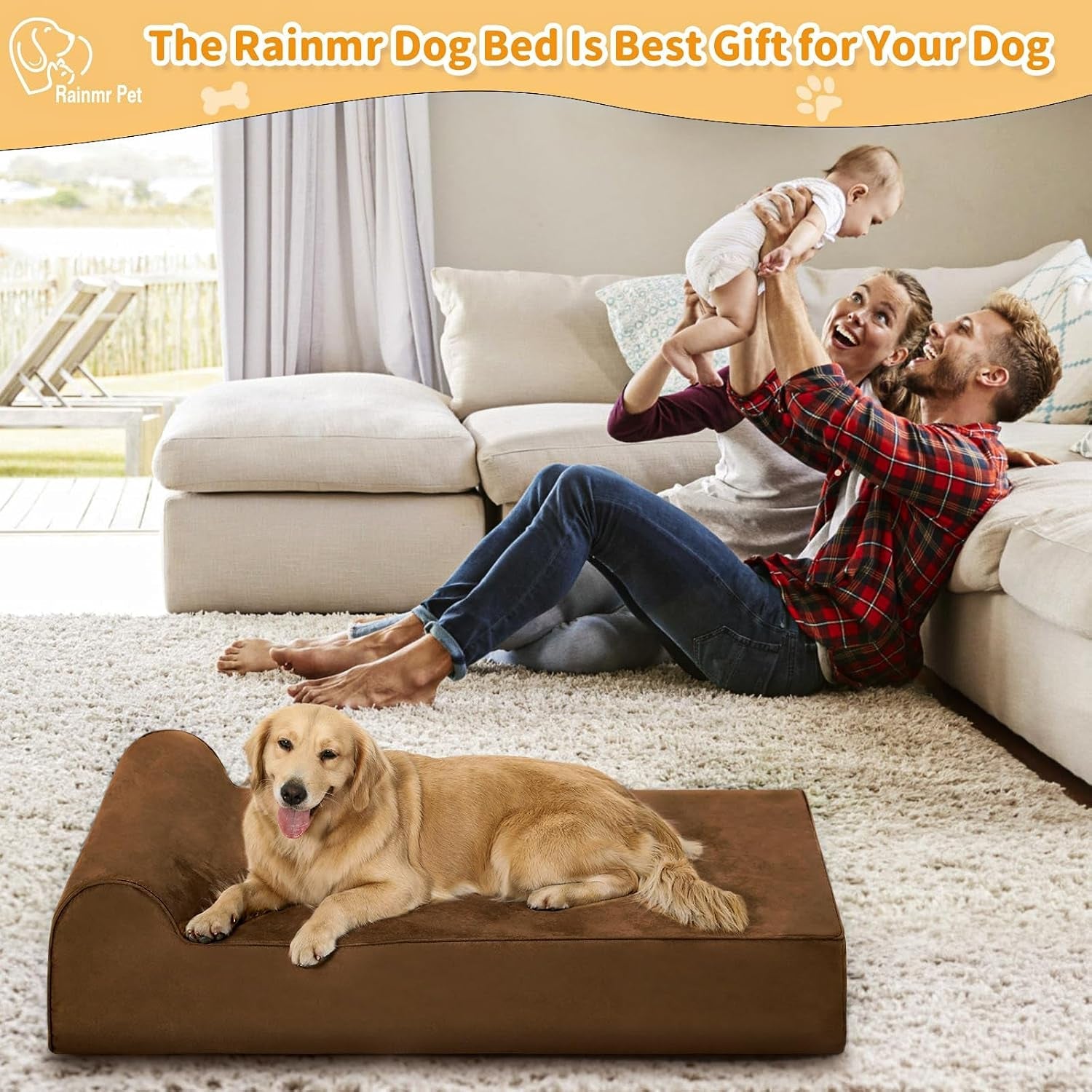 rainmr-orthopedic-dog-beds-for-large-dogs-7-memory-foam-dog-beds-with-waterproof-liner-durable-microsuede-cover-removable-and-washable-nonskid-bottom-60x48x7-xxl-chocolate