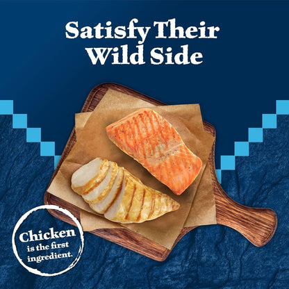Blue Buffalo Wilderness Grain Free Soft-Moist Chicken & Salmon Cat Treats, 2-Oz. Bag3