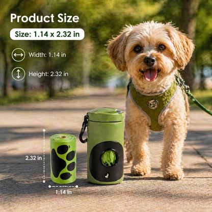 Dog Poop Bags Rolls 540 Count, Unscented Refill Rolls, 9" X 13" Doggie Poop Bags, Dog Waste Bags by Pobby3