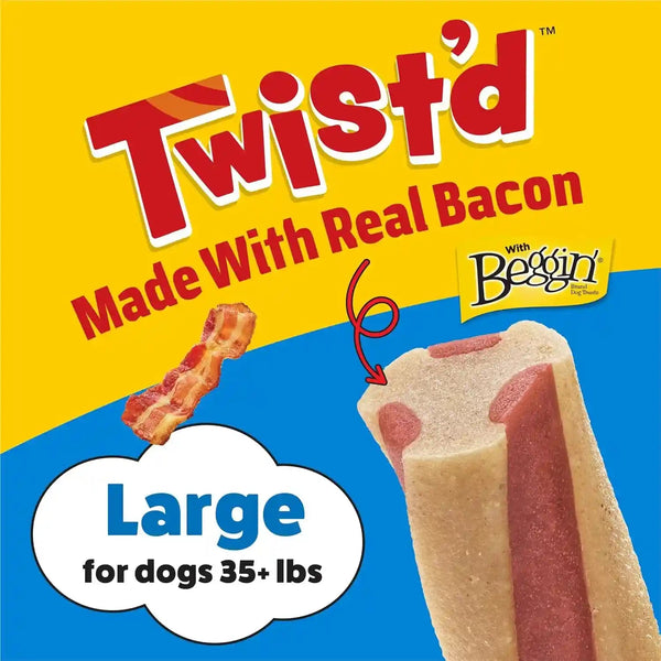 Purina Busy with Beggin' Dog Treats, Twist'D - 10 Count (Pack of 1)3