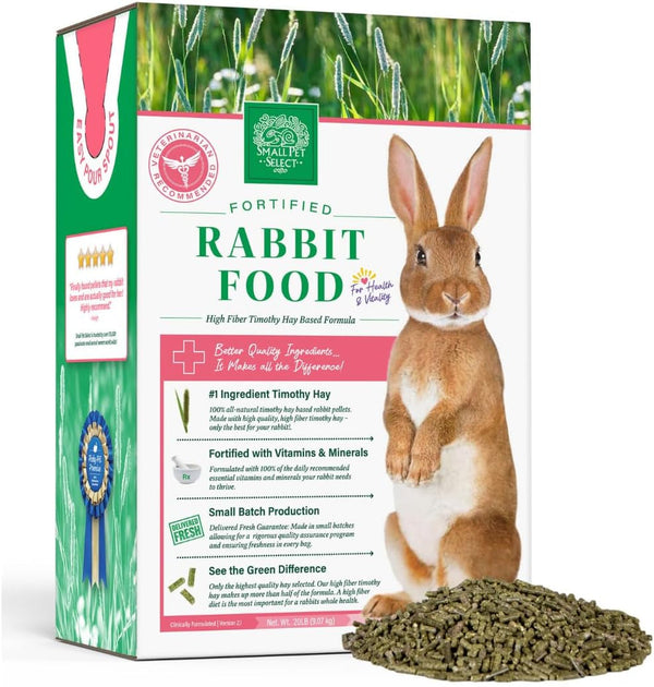 Small Pet Select Rabbit Food Pellets, 10 Lb.7