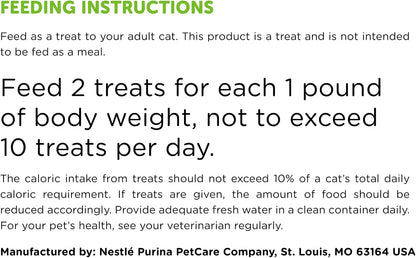 Purina Whisker Lickin'S Cat Treats, Crunchy and Yummy Tuna Flavor - (Pack of 4) 10 Oz. Pouches11