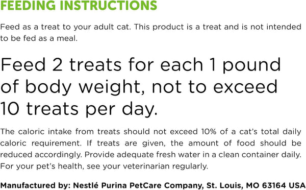 Purina Whisker Lickin'S Cat Treats, Crunchy and Yummy Tuna Flavor - (Pack of 4) 10 Oz. Pouches11