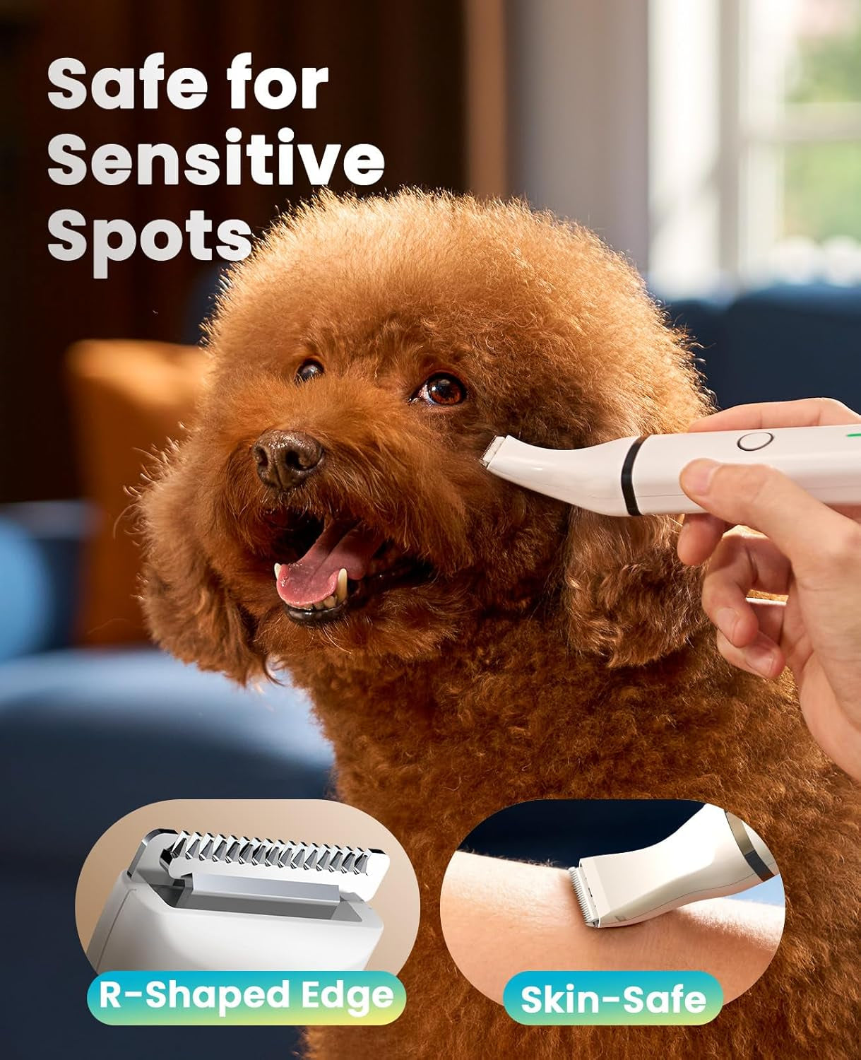 oneisall-dog-paw-trimmer-small-dog-clippers-with-double-blades-low-noise-gentle-skin-friendly-design-cordless-precision-pet-hair-trimmer-for-grooming-for-paws-eyes-ears-face-rump