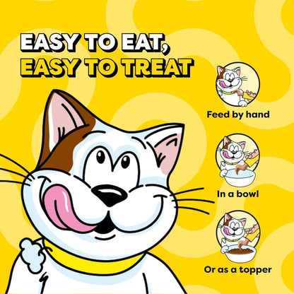 Temptations Creamy Puree Cat Treats, Chicken, Salmon & Tuna, 24 Count | under 15 Calories per Tube, Great for Senior Cats, No Chewing Required, No Added Sugar, Fillers, or Artificial Preservatives7
