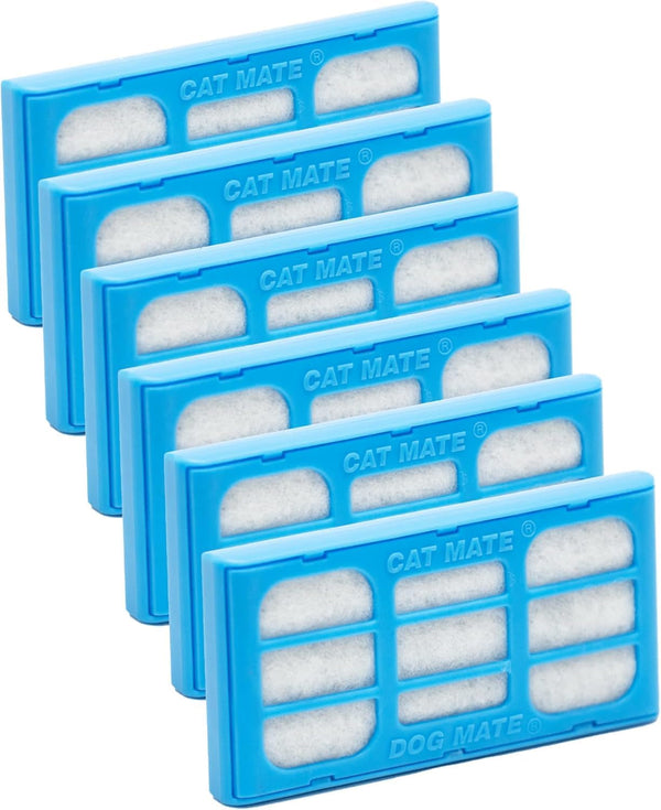 Cat Mate Genuine Replacement 3-Stage Filter Cartridges (386) - Use with Cat & Dog Mate Pet Fountains Models 335, 385, 410, 411, 412 and 413 (Pack of 4)7