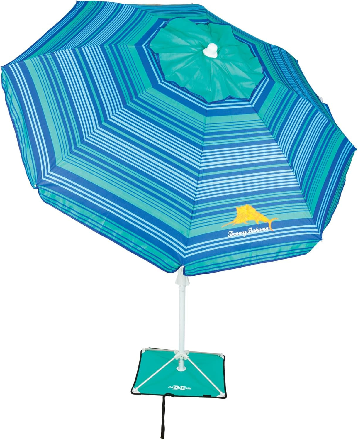 tommy-bahama-anchorx-adjustable-beach-umbrella-base-system-with-sand-anchor-and-carrying-bag-spf-50-protection-portable-outdoor-market-umbrella