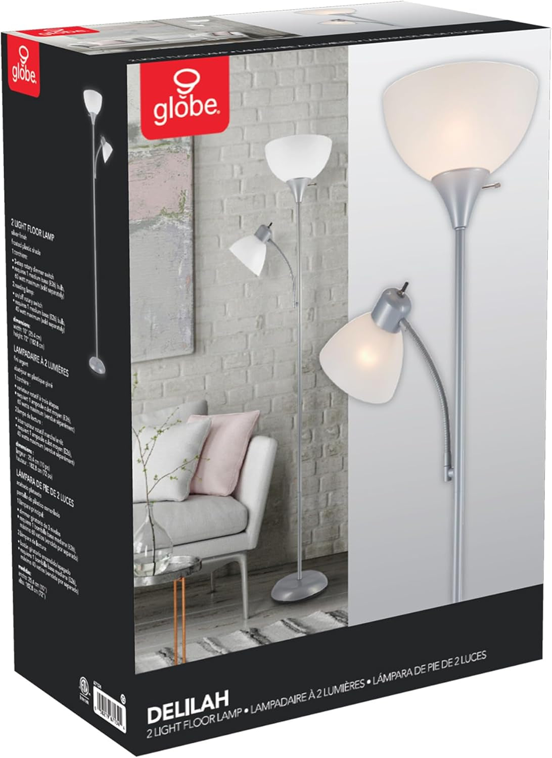 67134-72-torchiere-floor-lamp-and-adjustable-reading-light-silver-frosted-shade-dual-rotary-switch-3-step-dimming-modern-lighting-for-living-room-or-office-timeless