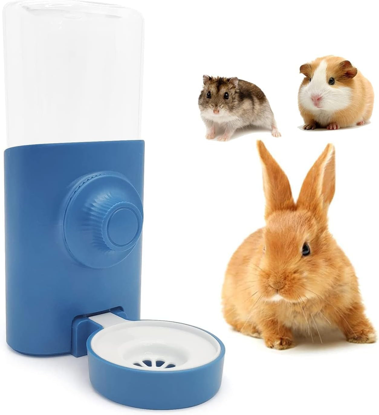 rabbit-water-bottle-600ml-21oz-hanging-water-dispenser-feeder-cage-crate-hutch-bunny-puppy-cat-chinchilla-ferret-guinea-pigs-squirrel-hedgehog-green