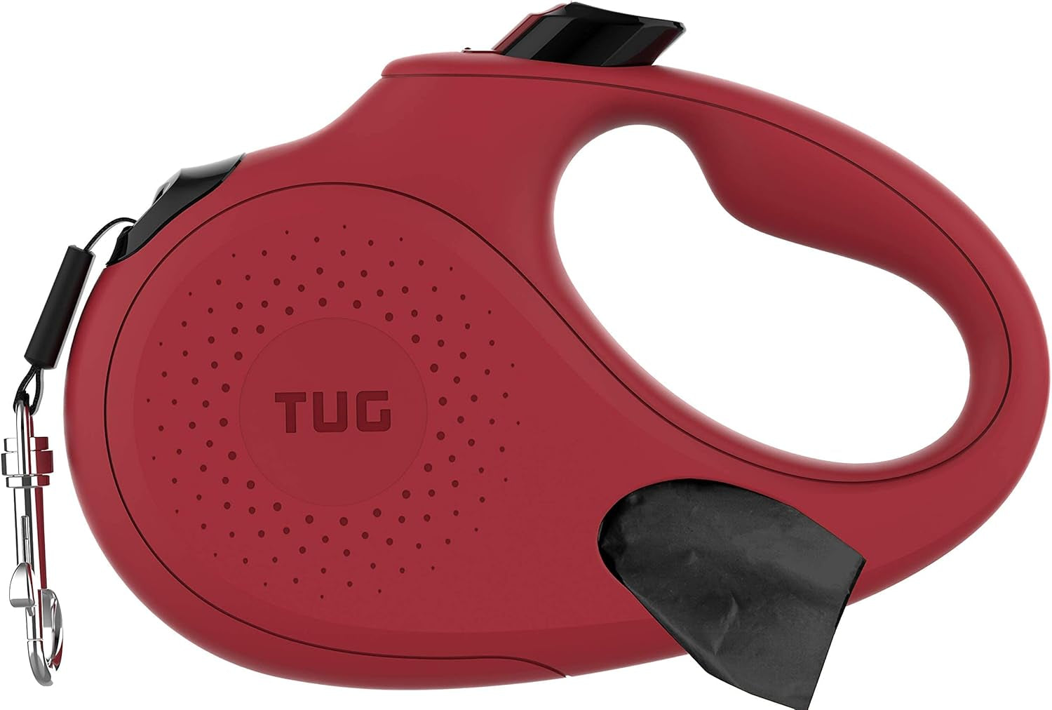 tug-oval-360-tangle-free-retractable-dog-leash-with-integrated-waste-bag-dispenser-small-cream