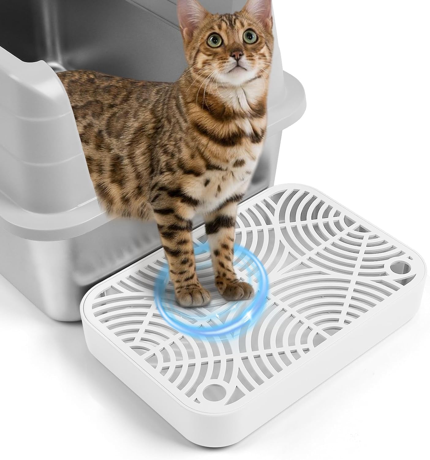 cat-litter-box-ramp-litter-box-step-mat-with-filter-function-cat-stair-for-litter-box-easy-to-clean-11-8x-8-2x-2-cats-pedal-step-stool-ideal-for-kitten-elderly-cats-light-grey