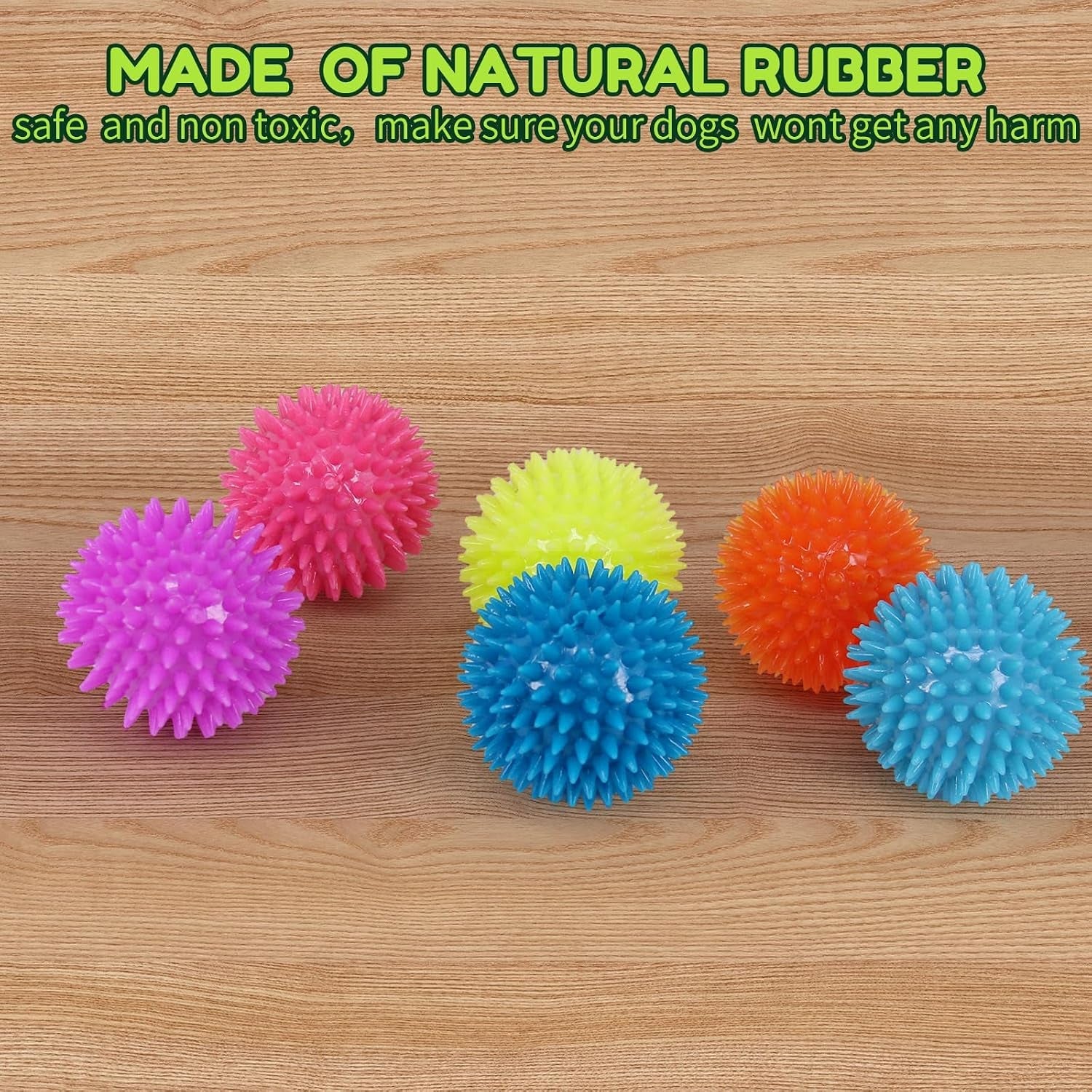 pweituoet-2-5-squeaky-dog-balls-for-small-medium-dogs-6-pack-small-dog-chew-toys-with-spike-puppy-toys-for-teeth-cleaning-and-training-green-6-pack