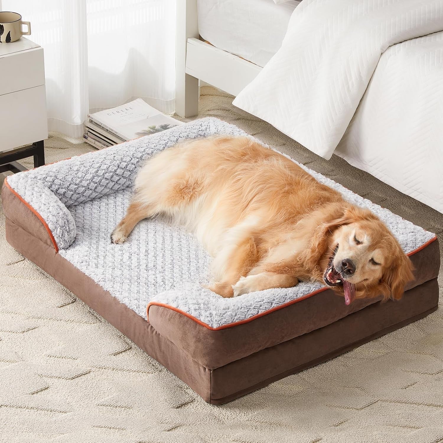 lextro-orthopedic-dog-beds-for-large-dogs-42x30-inch-extra-large-dog-bed-egg-crate-foam-bed-for-large-dogs-big-pet-bed-with-washable-removable-waterproof-pillow-cover-and-anti-slip-bottom-grey
