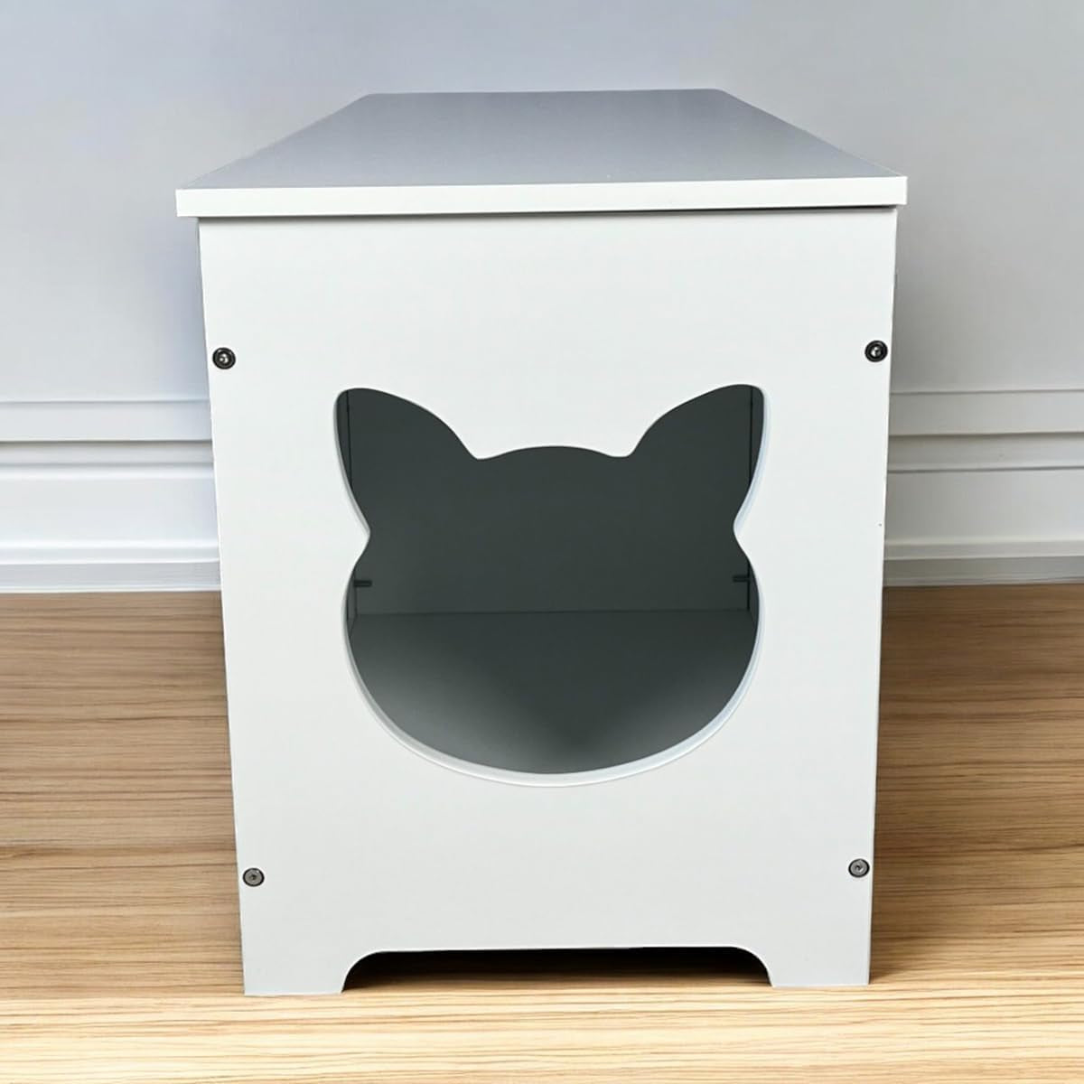 39-4-cream-white-cat-litter-box-enclosure-furniture-hidden-litter-box-cover-with-storage-platform-indoor-cat-washroom-end-table-for-large-cats
