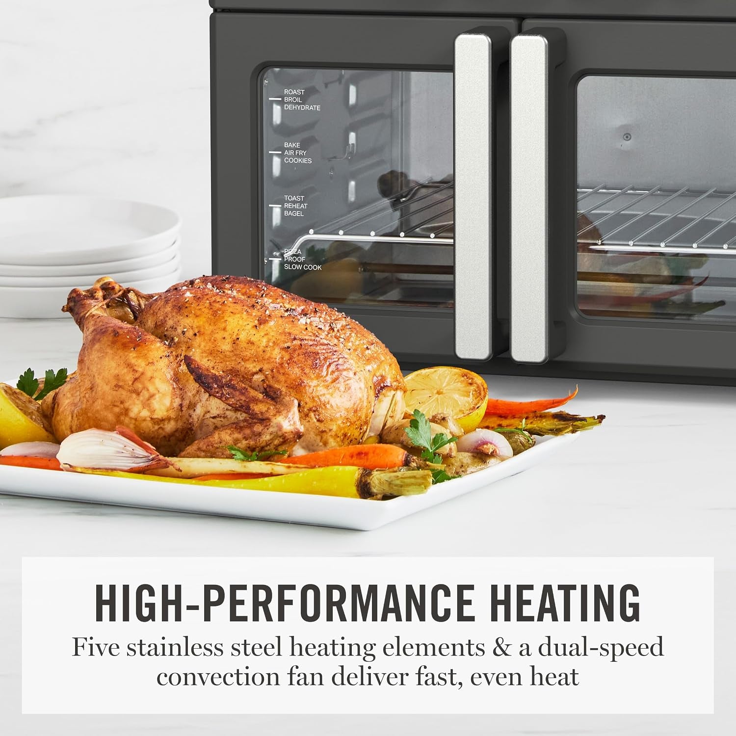 french-door-air-fryer-toaster-convection-oven-34qt-caviar-12-in-1-countertop-oven-bake-broil-roast-fits-12-pizza-dehydrate-air-fry-basket-oven-rack-rotisserie-black